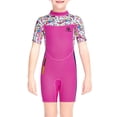 thumbnail image 1 of Naiovety Nuevo estilo, trajes de neopreno para niños, traje de buceo a prueba de sol, engrosamiento de 2,5 MM, traje de baño de cuerpo completo para Deportes acuáticos Rosado XXL Naiovety OD003674-05, 1 of 6