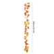 thumbnail image 3 of Herunwer Simulated Maple Leaf Vines Leaves Halloween Thanksgiving Festival Decoration Room Living Room Scene Layout Simulated Vines, 3 of 6