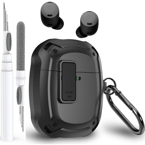 Funda Olytop para Google Pixel Buds Pro 2/Pro con limpiador