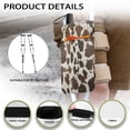 thumbnail image 6 of COEQINE Cow Print Crutch Case Storage Organizer for Underarm Crutches Crutch Carrying Pouch Lightweight Large Capacity Crutch Storage Bag for Adults, Seniors, Kids, 6 of 7