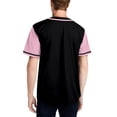 thumbnail image 2 of Men's Baseball Jersey Button Down Premium Hip Hop T Shirts Sports Uniform, 2 of 4