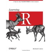 Pre-Owned: Learning R: A Step-by-Step Function Guide to Data Analysis (Paperback, 9781449357108, 1449357105)