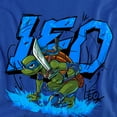 thumbnail image 3 of Tales of the Teenage Mutant Ninja Turtles Leo Groundbreaking Kids T Shirt (2) for Toddler Boys and Girls, Royal, 3 of 5