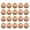 18mm, variant on 20Pcs/set Wooden Doll Head Beads for Jewelry Making and Crafts Cute Smiling Face Loose Beads Round Spacers