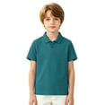 thumbnail image 4 of Fozruso Boys Collared Shirt School Uniform Kids Soft Breathable Classic Button Closure Shirt for School and Daily wear, 4 of 7