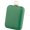 Green, variant on Misright Stainless Steel Square Liquor Flask For Weddings BBQs And Evening Gatherings