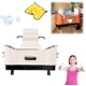 thumbnail image 1 of Caja de almacenamiento multifuncional XINYU Organizador de asiento trasero con 2 portavasos, 1 of 7