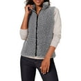 thumbnail image 4 of Jinhomg Women's Fashion Fleece Vest Cozy Lighweight Sleeveless Teddy Fuzzy Cardigan Jackets Fall Winter Sherpa Warm Vest with Pockets, 4 of 7
