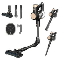 WAA Cordless Vacuum Cleaner, 2200mAh Rechargeable, for Home Hardwood Floor Carpet, Grey with Pet Hair