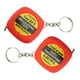 thumbnail image 4 of llavero de cinta Mini llavero de cinta métrica regla de tracción portátil accesorio de medición colgante 2 Piezas Vogacara HA003568-00B, 4 of 6
