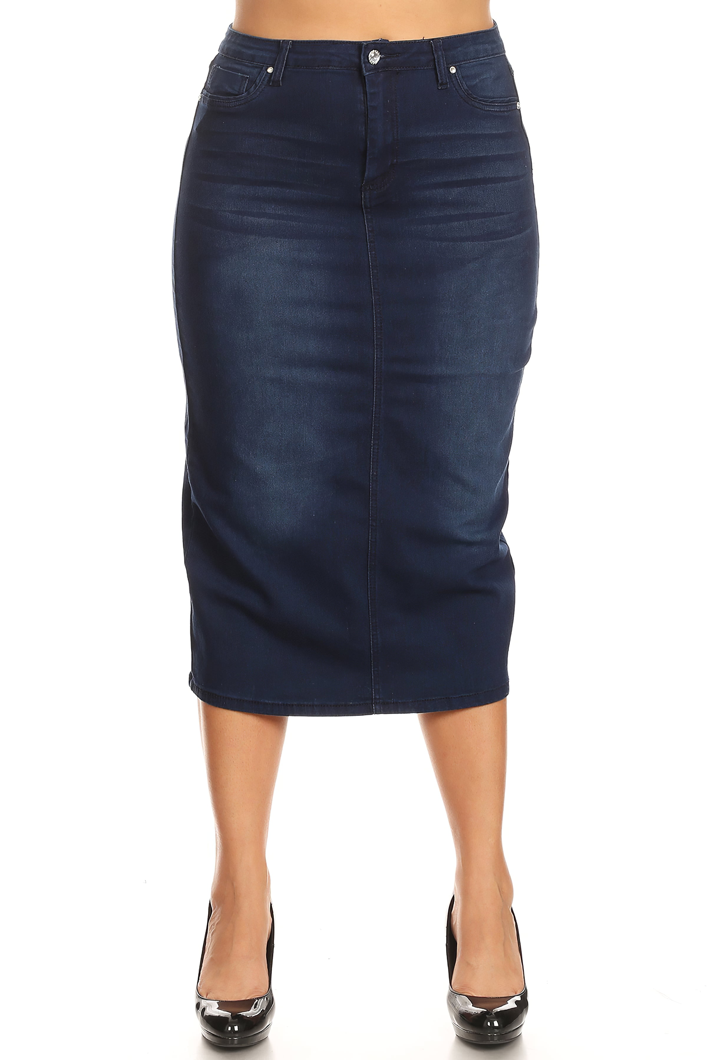 pencil women's plus size maxi skirts