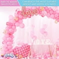 thumbnail image 6 of PMU Balloon Arch - Frame for Graduations, Weddings, Anniversaries, and Birthday Party Decorations - Perfect for Kids’ Schools and Colleges- White Pkg/6, 6 of 7