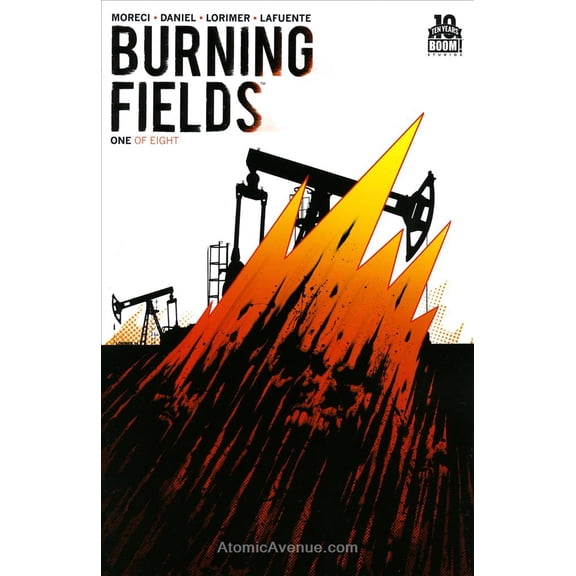 Burning Fields #1 VF ; Boom! Comic Book