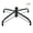 45*1.9cm, variant on Metal Christmas Tree Stand, 15.75 in, 0.75 in Center Tube, folding support legs, center tube, for artificial Christmas tree, home, office