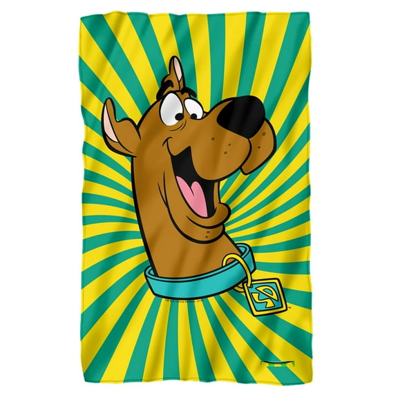 Scooby Doo Big Burst Fleece Blanket 36' x 58',Burst