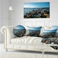 thumbnail image 3 of Designart 12" x 20" Blue Polyester Throw Pillow, 3 of 5