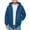 Blue-3B, variant on Ultrave Boys Hooded Jacket Windproof Full Zip Long Sleeve Coat with Pockets for Fall Winter Outdoor Wear