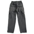 thumbnail image 5 of Pro Club Men's Heavyweight Fleece Cargo Sweatpant, Charcoal, 4X-Large, 5 of 5