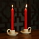 thumbnail image 2 of 2 candelabros de cerámica, soportes para velas de pilar, centros de mesa, accesorios para fotos, 2 of 7