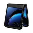 thumbnail image 5 of Case for Motorola Razr+ 2024, Classic PU Leather Back Cover Drop Protective Shell Slim Fit Shockproof Phone Case Cover for Motorola Razr+ 2024 - Black, 5 of 8
