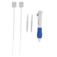 thumbnail image 4 of Cross Stitch Tools Kit, With ABS Handle Needlework Supplies Punch Needle DIY Craft  For Embroidery Floss Poking Cross Stitching Beginners, 4 of 8