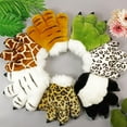 thumbnail image 5 of Cute Simulation Tiger Paw Plush Toy Tiger Paw Plush Gloves Cosplay Cartoonglove Costume Gloves Simulation Hand Fursuit, 5 of 5
