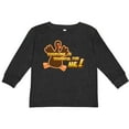 thumbnail image 3 of Inktastic Everyone is Thankful for Me Boys or Girls Long Sleeve Toddler T-Shirt, 3 of 5
