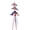 Patriotic, variant on Wind Fairys Christmas Tree Triple Jelly - Outdoor Holiday Garden Décor