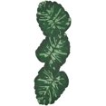 thumbnail image 2 of Handmade Fancy Scrolled Embroidery Beaded Table Runner for Tabletop and Kitchen - Home Decor Mat for Wedding Party Baby Shower Holiday Family Gathering - Multi Green, 2 of 7