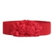 thumbnail image 5 of Minnieouse Cinturón para mujer, accesorio de decoración de ropa, cinturilla ancha para mujer, cinturones elásticos en forma de rosa de Color Rojo 5Conjunto, 5 of 6
