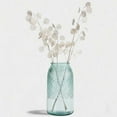 thumbnail image 5 of Couronne Co. Diamond Glass Vase, 11" Diamond Recycled Glass Container, 5 of 7