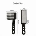 thumbnail image 2 of Barber Fade Combs Hair Safety Comb Curved Comb, 2 of 5