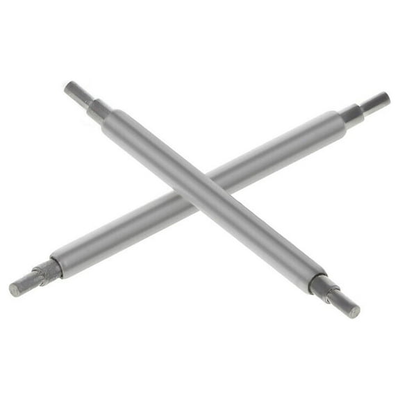 2-19MM SPRING BAR FOR ROLEX 6694 STRAP BAND OYSTERDATE PRECISION DOUBLE SHOULDER