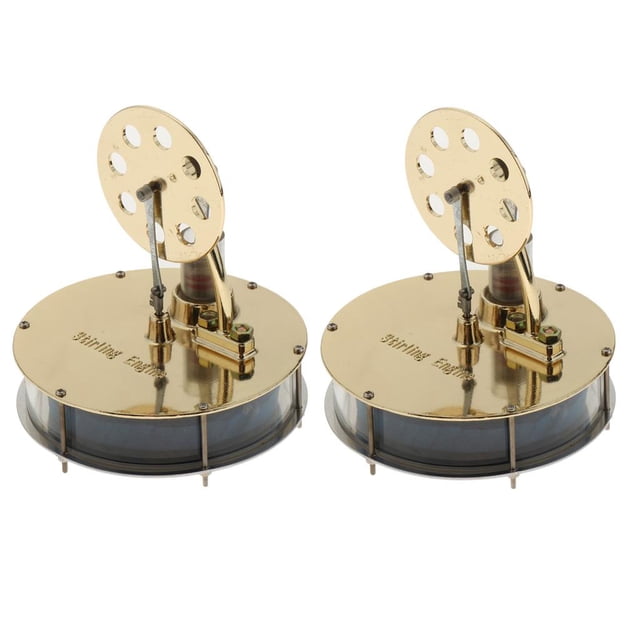 2 Unids Modelo de Motor de Baja Temperatura Juguete de Científico Herramienta de Enseñanza Escolar perfke Stirling de baja temperatura