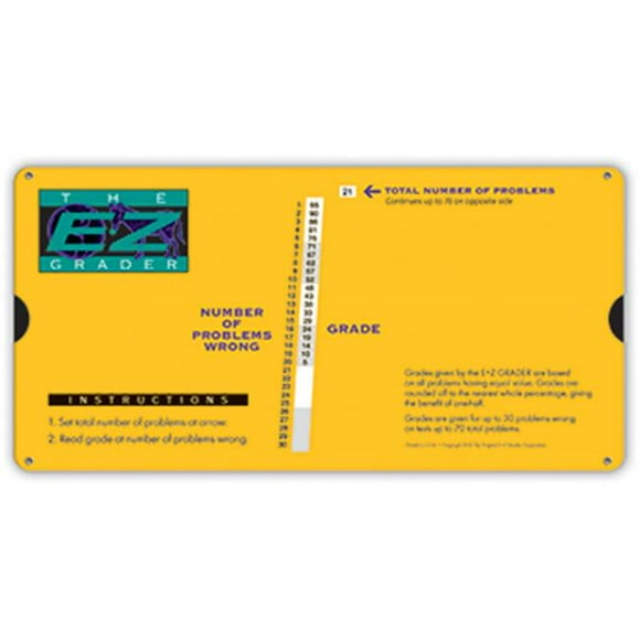 E-Z Grader EZ-7000 Large Print E-Z Grader