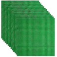 thumbnail image 1 of Bases clásicas para construir ladrillos compatibles con las principales marcas: base de 10" x 10", paquete de 12, 1 of 4