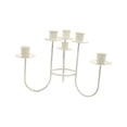thumbnail image 1 of Candelabro Decorativo Candelero Adorno, Candelabro para Velas de Pilar para Comedor, Banquete, Chimenea Blanco desgastado S, 1 of 9