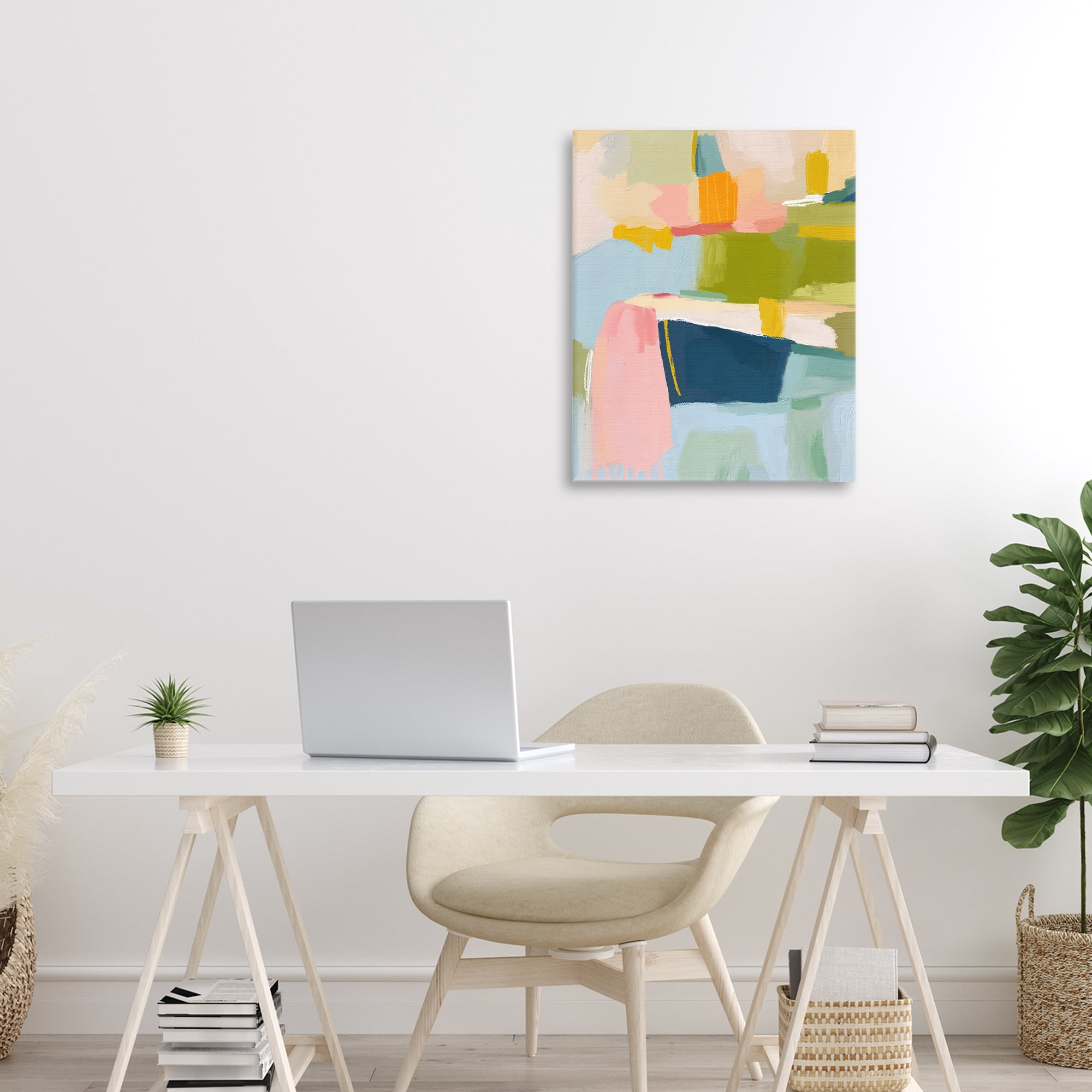 Stupell Industries Pastel Wonder Brushstrokes Canvas Wall Art, design by Lisa Nohren