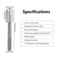 thumbnail image 2 of SDS To SDS Plus Adapter For Rotary Hammers Drill Converter Shank For Demolition Hammers, 2 of 5