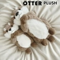 thumbnail image 6 of Simulate Sea Otter Stuffed Animal - Realistic  Otter Plush Toy -Cute Home Decor Gift -11.8inches, 6 of 10