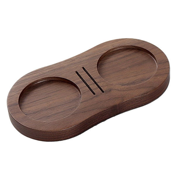 Soporte multifuncional para prensador de café, tapete para prensador de café, accesorios para espresso, no Marrón