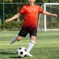 thumbnail image 2 of LUOGENLI Football Competition Training Team Football Children's Sports (Orange Size 13-14 Years), 2 of 9