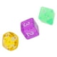 thumbnail image 4 of 7 dados poliédricos digitales transparentes D4-D20 para juegos de fiesta de D&amp;D # 3 3, 4 of 5