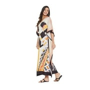 Womens Plus Size Kaftan Dresses Boho Long Maxi Dress Ladies Casual Hippie Kimono Sleeve Loose Caftan Online