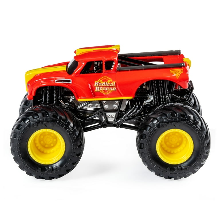 Monster Jam, Official Radical Rescue vs. Earth Shaker Die