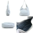 thumbnail image 2 of Pre-Owned PRADA handbag leather light grey ladies 1BC013 r10378g (Good), 2 of 5