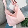 thumbnail image 3 of Yesbay Women Canvas Shoulder Bag Adjustable Strap Handbag Storage Pouch,Black, 3 of 8