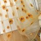 thumbnail image 1 of Zhuge 2 cortinas transparentes con diseño de girasoles, paneles para ventanas, cortinas de gasa de tul para sala de estar, dormitorio, habitación de niños, decoración de 39,4 x 78,8 pulgadas, 1 of 5