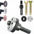 thumbnail image 2 of ​​LYINGF​​ Angle Grinder to Drill Conversion Adapter Kit - Adjustable Driver Shaft with Cutter Accessories, Drill-Powered Grinding Tool with Replacement Parts for DIY Projects, 2 of 8