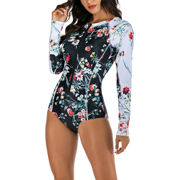 Sexy Dance - One-piece Swimsuits for Women Surfing Diving Rashguard ...